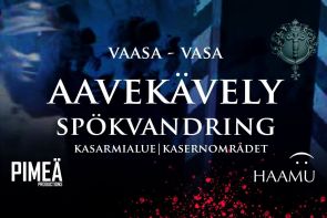 Aavekävely Vaasan kasarmialueella Aavekävely Vaasan kasarmialueella