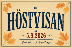 Höstvisan 2026