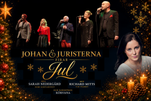 Johan & Juristerna firar jul med Sarah och vänner