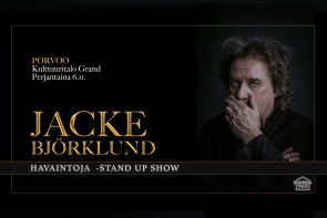 Jacke Björklund: Havaintoja -stand up show - Porvoo