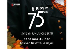Jussien syksyn 75v juhlakonsertti Jussien syksyn 75v juhlakonsertti