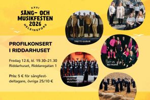 Profilkonsert i Riddarhuset