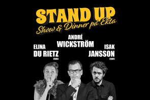 Stand up & Dinner på Ekta - Ekenäs
