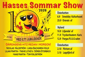 10 år med Hasses Sommarshow