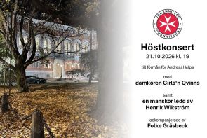 Johanniternas höstkonsert 2026