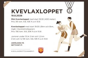 Kvevlaxloppet 2026 Kvevlaxloppet 2026