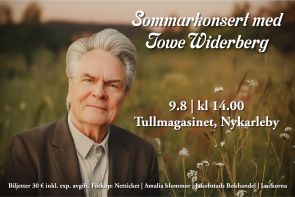 Sommarkonsert med Towe Widerberg