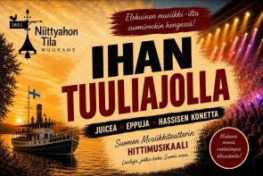 Suomirock- musikaali - Eput, Juice ja Hassisen kone ihan Tuuliajolla!